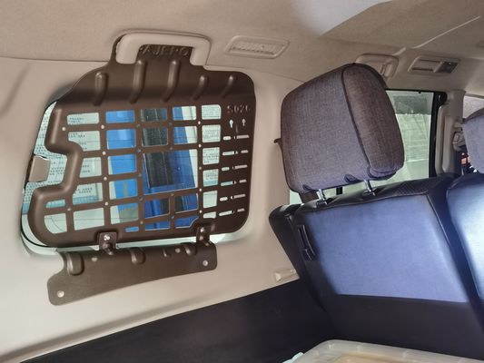Legering kofferbak opbergplank raamgaasnet zijraam ophangnet Mitsubishi Pajero