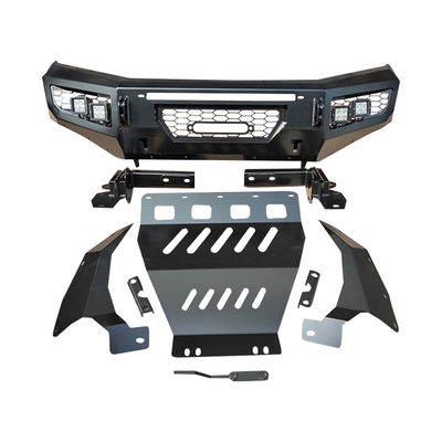 NP300 Zwarte lier met stijve balk voorste bumper achterste bumper met bandendrager voor Nissan Navara