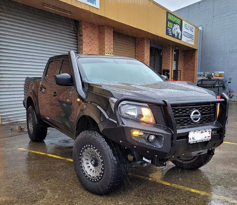 2009 Jaar 4X4 Accessoires Bumper Platen Winch Bull Bar Voorkamer Auto Bumper Plaat voor Nissan Navara