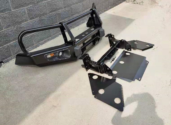 Buitengebiedwinch Bull Bar Front Bumper Plate met LED-licht en montagebak Toyota Tocama