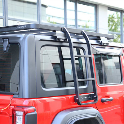 Toyota Car Fitment Aluminium legering dakrek platform Accessoires Eenzijdige ladder 833*400*261mm