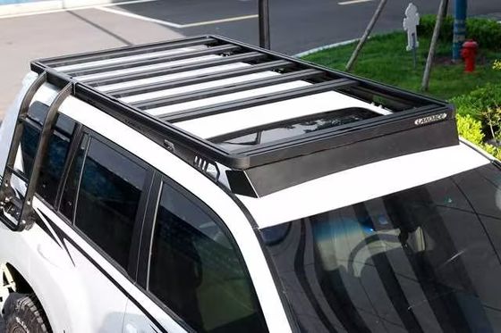 Toyota Car Fitment Aluminium legering dakrek platform Accessoires Eenzijdige ladder 833*400*261mm