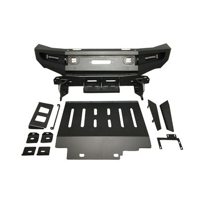 Ford Ranger Black Winch Bull Bar Front Bumper met bandendrager Jerrycan Holder Achterste bumper