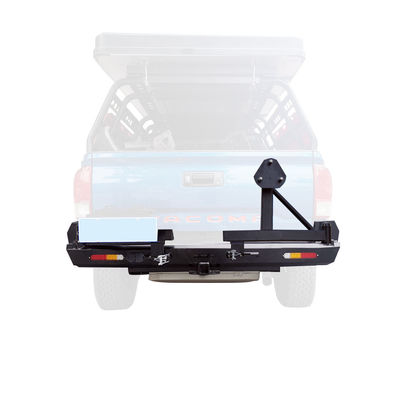 2 stuks poeder gecoate auto body kit voor Toyota Tacoma voorste bumper achterste bumper bescherming