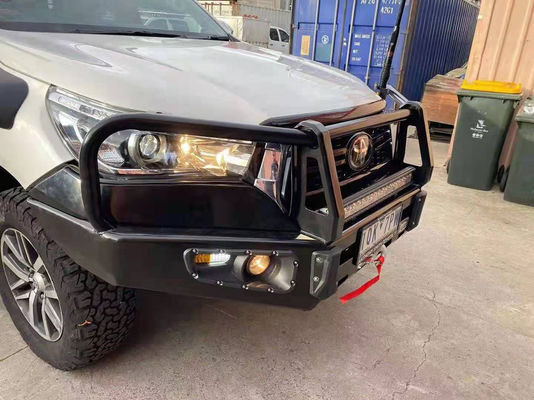 LED-licht en winch montage bak plaat voorste bumper voor Toyota Hilux D-ring inbegrepen