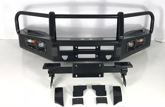 LED-licht en winch montage bak plaat voorste bumper voor Toyota Hilux D-ring inbegrepen