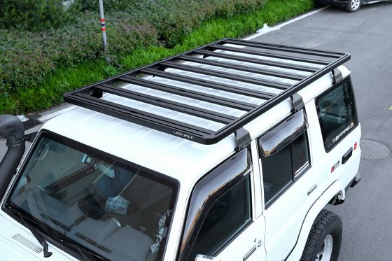 Toyota Lc 76 4x4 Voertuig accessoires Platte dakrekken met krachtcoating en aluminium