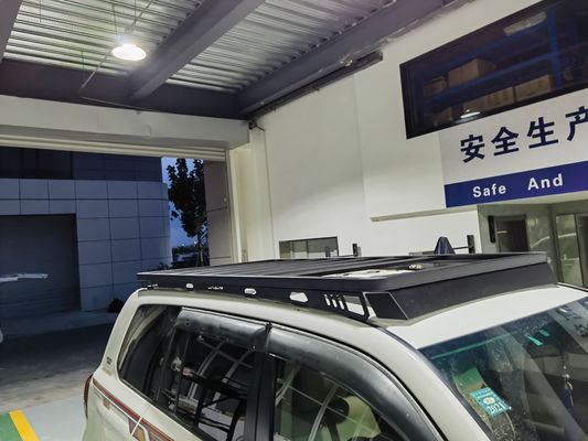 TOYOTA LC200 Auto Model High- 4X4 Aluminium Solar Car Roof Racks met Backbone Montage