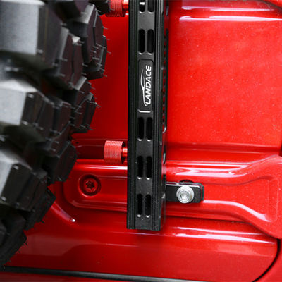 Aluminium legering vlaghouder en radiodraadbeugel voor JEEP Wrangler JL JK Performance