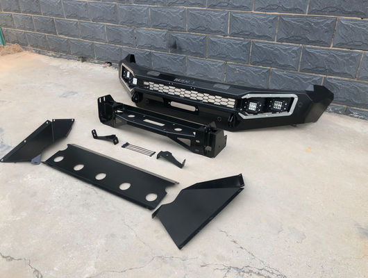 Volkswagen Amarok Autoonderdelen Steel Winch Bull Bar Front Bumper met bandendrager