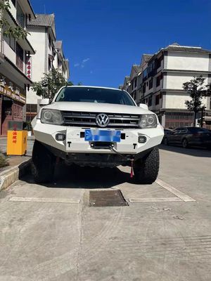 Volkswagen Amarok Autoonderdelen Steel Winch Bull Bar Front Bumper met bandendrager
