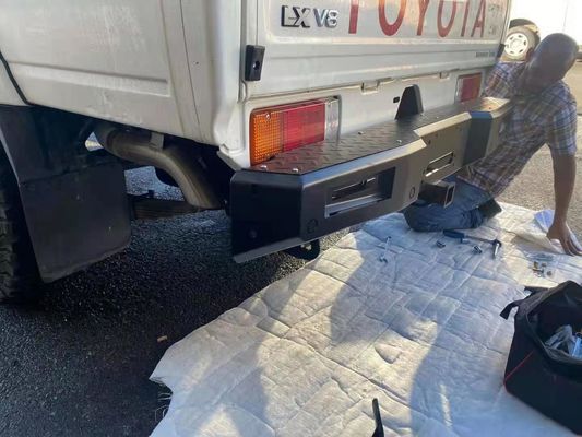 Toyota LC79 Achterbumper met bandendrager Jerrycan Holder Winch Bull Bar Voorbumper