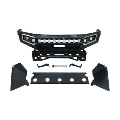 Vervoerder voorbumper met winch bull bar achterbumpers en reserveband drager