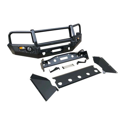 Vervoerder voorbumper met winch bull bar achterbumpers en reserveband drager