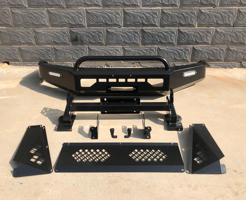 Vervoerder voorbumper met winch bull bar achterbumpers en reserveband drager