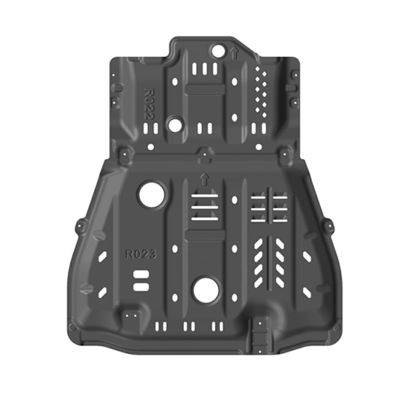 Zwarte 4x4 Exterieur Accessoires Aluminium legering Nissan Patrol Y61 Skid Plate Motor Guard Plate Onderlichaamsbescherming