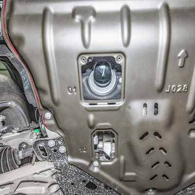 Zilveren mangaan-aluminium legering skidplaat voor Jeep Cherokee motor en transmissie