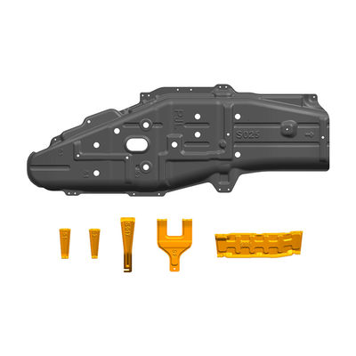 5 mm auto onderstel roestbescherming voor Mitsubishi Pajero aluminium versnellingsbak bewaker