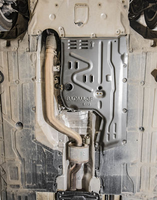Aluminium legering onderlichter bescherming voor BMW transmissie skid plaat beschermplaat