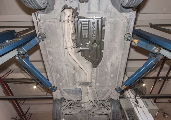 Aluminium legering onderlichter bescherming voor BMW transmissie skid plaat beschermplaat