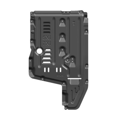 Aluminium legering onderlichter bescherming voor BMW transmissie skid plaat beschermplaat
