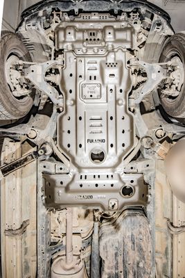 Auto Model Toyota Prado LC120 3D Skid Plate voor brandstoftank en overdrachtskoffer