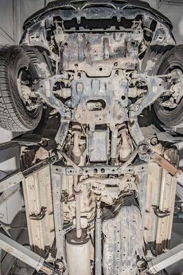 Aluminium legering basplaat voor Toyota Prado LC120 Aluminium skid