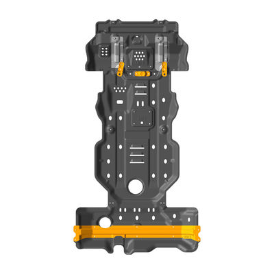Aluminium legering basplaat voor Toyota Prado LC120 Aluminium skid