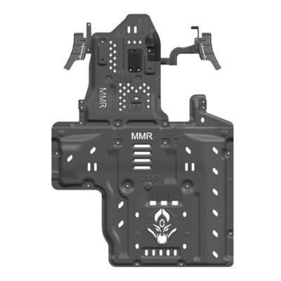 Jeep Wrangler Hybrid Electric Car 3D Onderlichaamsbescherming Batterijbeschermer Zilveren Schild