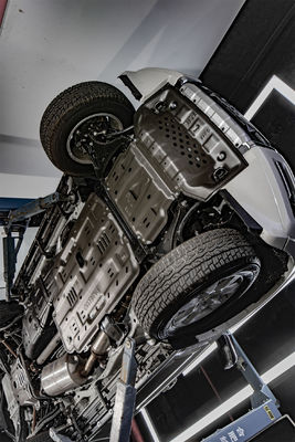 Magnalium Transfer Case brandstoftankbescherming voor Mitsubishi Pajero V93 V97 voertuigen