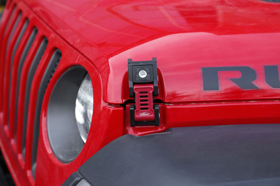Jeep Wrangler JK JKU 2007-2017 Lock Locking Hood Catch Kit met Sleutel 1 Pair Wrangler