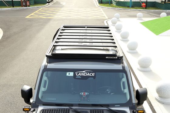 Poedercoating Auto zijdelingse ladder voor 2013-2017 Tank 300 Aluminium dak boven tent ladder