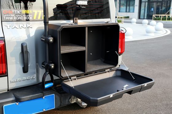 JEEP Compatible 4*4 Heavy Duty Aluminium Tailgate Storage Box voor tank 300 13,4 kg Gewicht