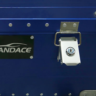 Gepersonaliseerde poedergecoate aluminium legering industriële gereedschapsopslag doos