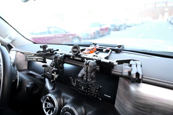 Aluminium legering multifunctionele middenconsole beugel voor Jeep Wrangler Jaar 2013-2017