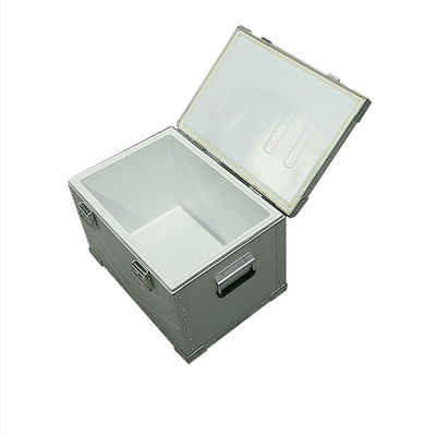 Poederbedekte aluminium legering Vintage Glamping Outdoor Camping opslagdoos 600*400*300mm
