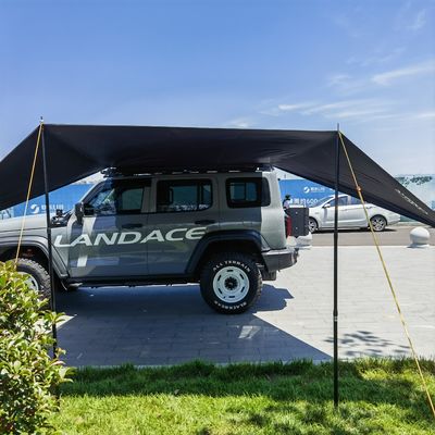 Grote ruimte Universele waterdichte auto zonnebrandcrème Canopy voor RV SUV dakrekken Outdoor camping