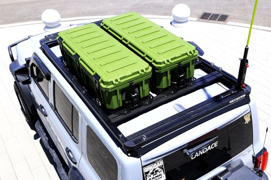 Praktische en veelzijdige hoge sterkte LLDPE plastic gereedschapskist voor essentiële campings