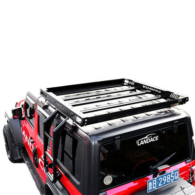 Jeep Wrangler Rubicon 18-23 Off-road auto dakdozen met rechtstreekse vrachtdrager beugel