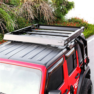 Sterk en aluminium legering omtrekbewaking voor Jeep Wrangler JL JK dakrek bak platform bagagebeugel