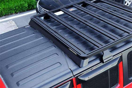 Jeep Wrangler 2008-2013 1500*1425*55mm poedercoating platte dakrekken met zijladder