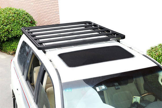 TOYOTA LC 200 Flat Roof Racks lichtgewicht aluminium laagbak met ruggengraat montage
