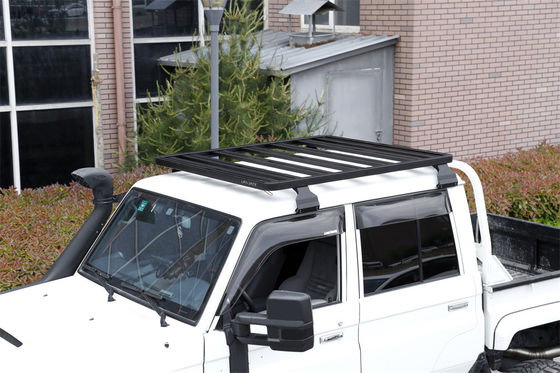 Toyota LC79 Accessoires Platte dakrekken Platform met poedercoating en tandwielbeugel