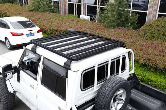 Robuuste TOYOTA LAND CRUISER LC79 platte dakrekken platform cabine dakrekken poeder gecoat