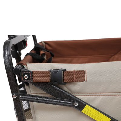 Robuuste en lichte ergonomische vouwkar voor kamperen en tuinen