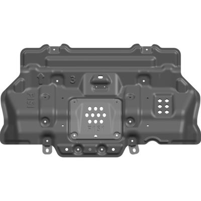 Bescherm uw Toyota Prado120-motor met een gemakkelijk te installeren chassisbeschermer en modderbeschermer