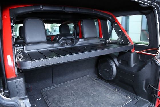 Upgrade je Jeep Wrangler met Hardtop Interieur Cargo Rack en Hanger Bar System