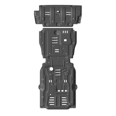 Aluminiumlegering Mercedes G500 Chassis Guard Engine Skid Plate Makkelijk aansluiten