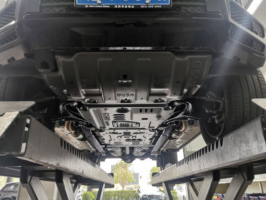Aluminiumlegering Mercedes G500 Chassis Guard Engine Skid Plate Makkelijk aansluiten