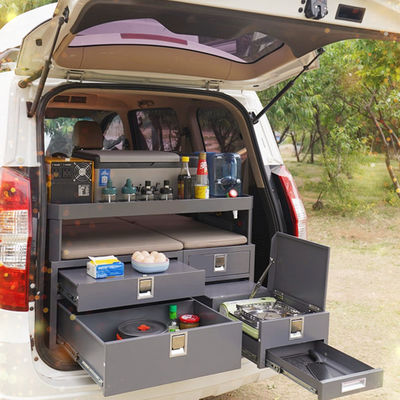 15-20 dagen Levertyd Poederbedekte campingkeuken voor SUV crossover wagen truck of van